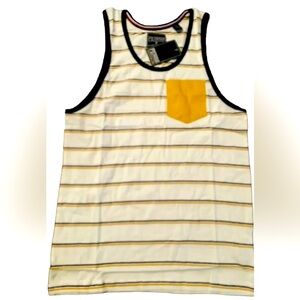 PREMIUM XPRESSION PX Striped SMALL TANK TOP TEE TSHIRT MENS NEW